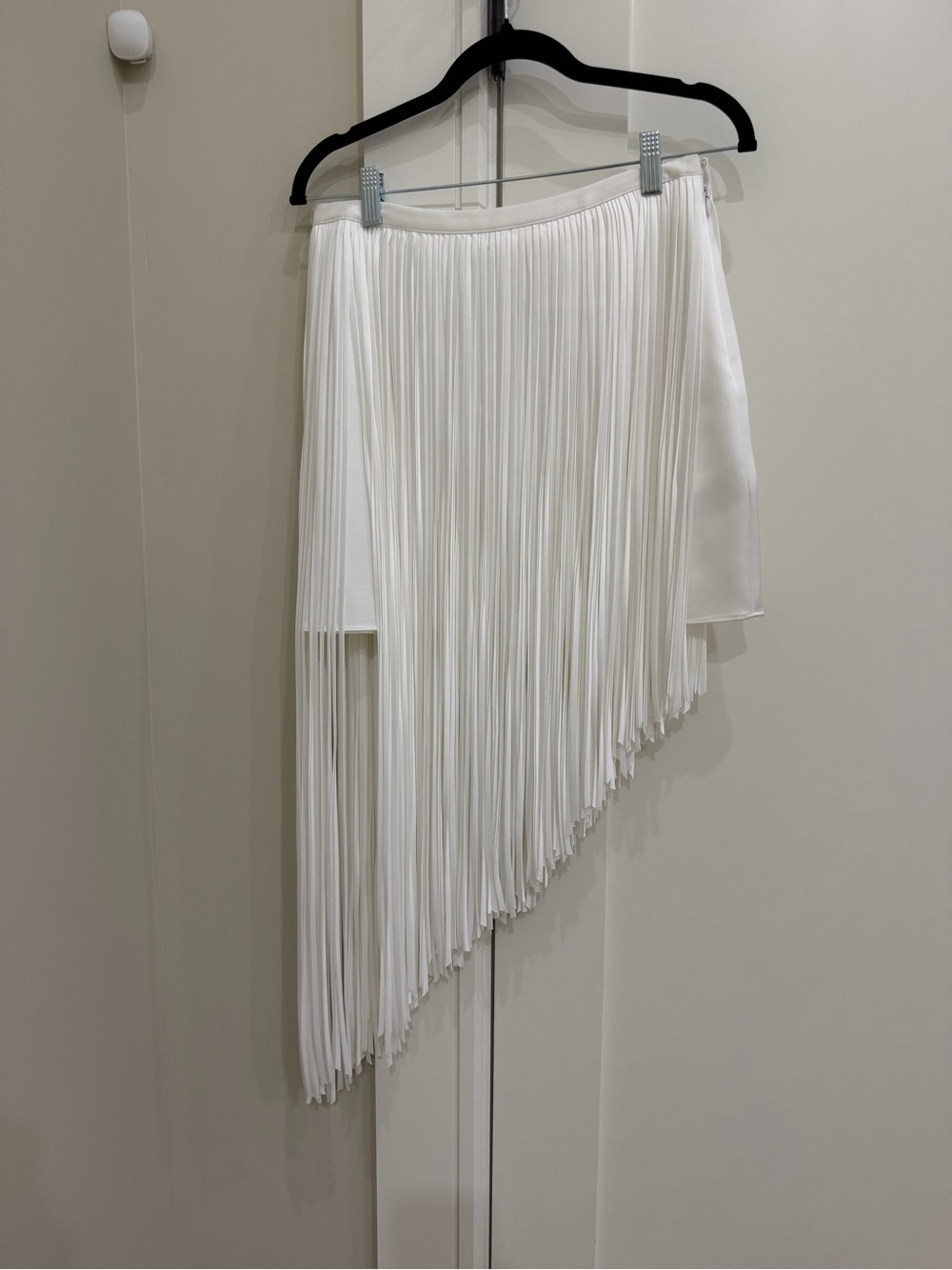 White fringe skirt